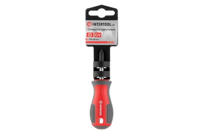 Викрутка Intertool PH2 x 38 мм Pro (VT-3319)