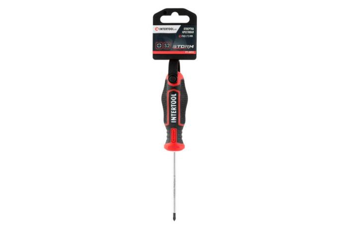 Викрутка Intertool PH0 x 75 мм Storm (VT-3413)