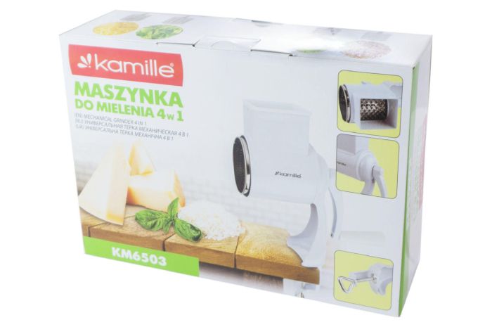 Терка механічна Kamille біла (6503)