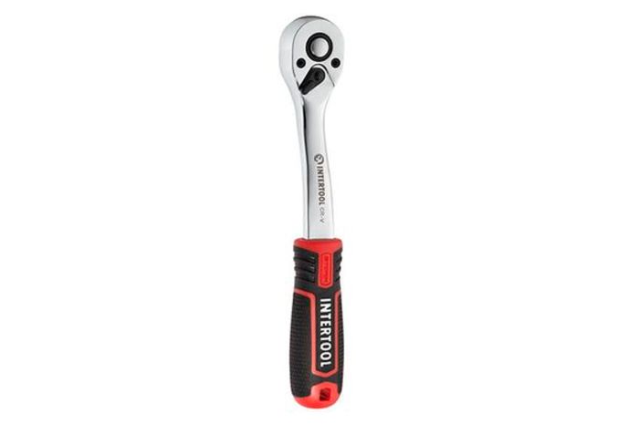 Набір інструменту на планці Intertool 3/8" x 12 од. Storm (ET-8013)