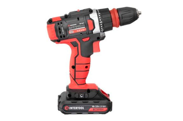 Шуруповерт акумуляторний Intertool 18 В Storm (WT-0317)