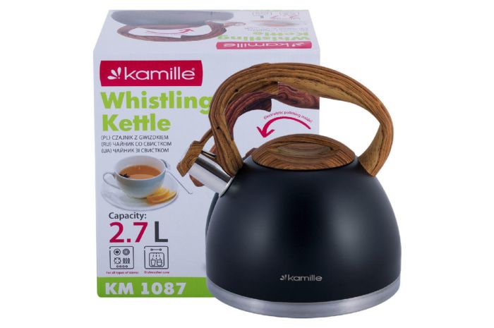 Чайник нержавіючий Kamille 2.7 л 1087 (1087)