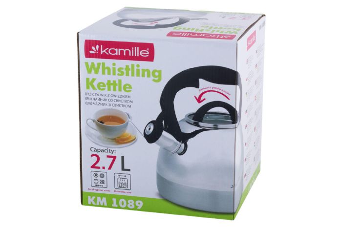 Чайник нержавіючий Kamille 2.7 л 1089 (1089)