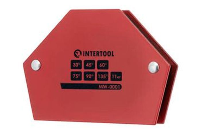Тримач магнітний для зварювання Intertool 11 кг трапеція (MW-0001)