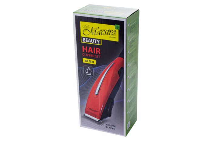 Машинка для стрижки Maestro MR-652C-Red (MR-652C-RED)