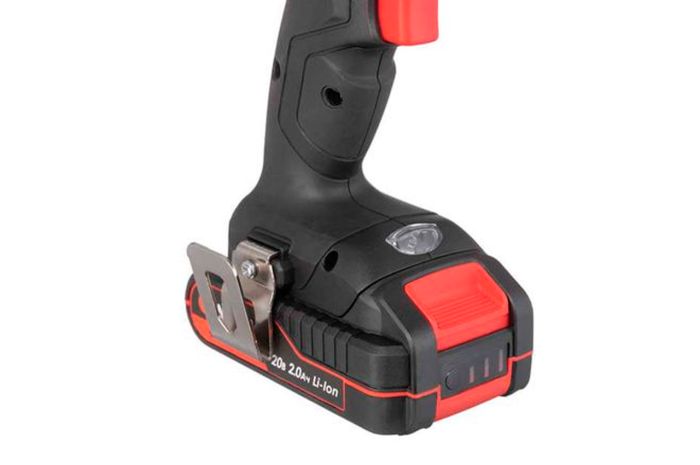 Шуруповерт акумуляторний Intertool 20В x 2Ач Li-Ion Storm (WT-0350)