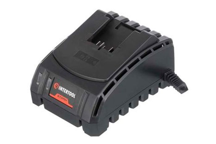 Зарядний пристрій для акумулятора Intertool 20В x 2Ач Li-Ion Storm (WT-0344)