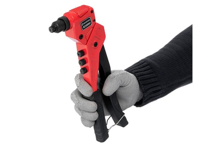 Пістолет для заклепок Intertool-Storm 300 x ø2.4 x 3.2 x 4 x 4.8 мм x 360° (RT-0016)