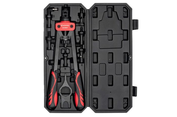 Пістолет для заклепок різьбових Intertool-Storm 360 мм x М3 x М4 x М5 x М7 x М8 x М10 дворучний (RT-0020)