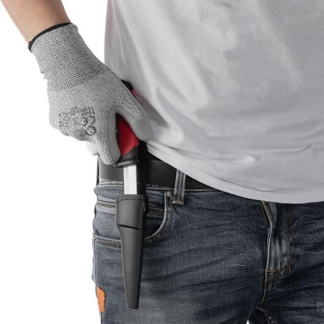 Ніж туристичний Intertool-Storm 220 мм із чохлом (HT-0536)