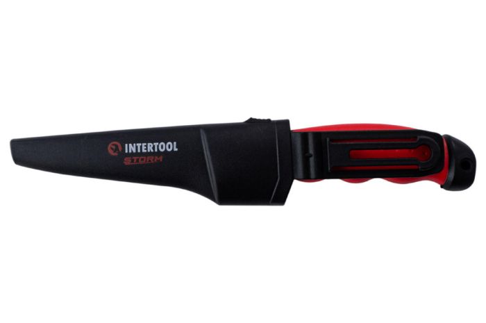 Ніж туристичний Intertool-Storm 220 мм із чохлом (HT-0536)