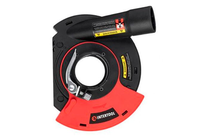 Кожух с пылеотводом Intertool 125 мм (ST-0004)