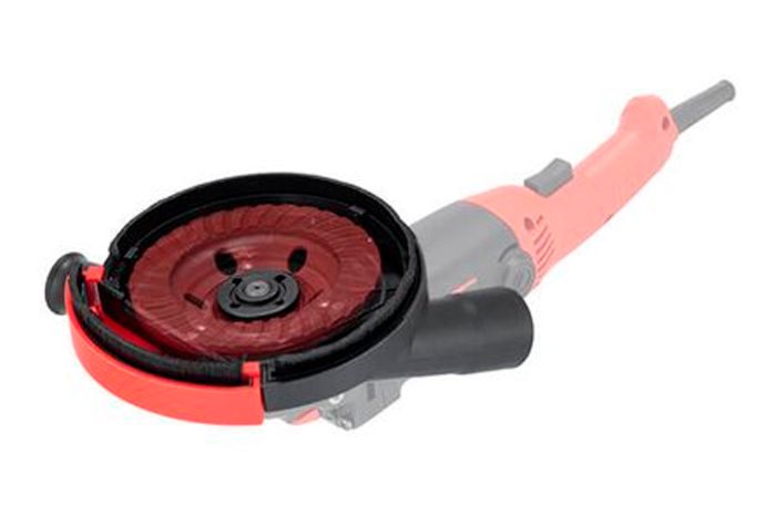 Кожух с пылеотводом Intertool 125 мм (ST-0004)