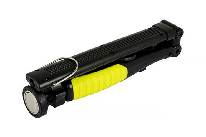 Фонарь магнитный Vertvoll 2LED (1COB) x 5Вт Li-ion (RX-8009)