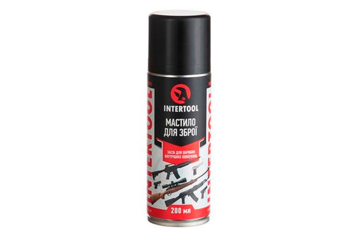 Смазка для оружия Intertool 200мл (FS-4220)