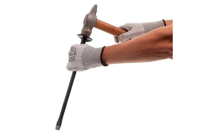 Зубило Intertool 350 x 14мм із захистом (UT-3235)