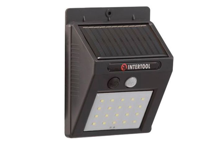 Фонарь настенный Intertool 3Вт x 100Лм x 1200мAч 1 (LB-0112)
