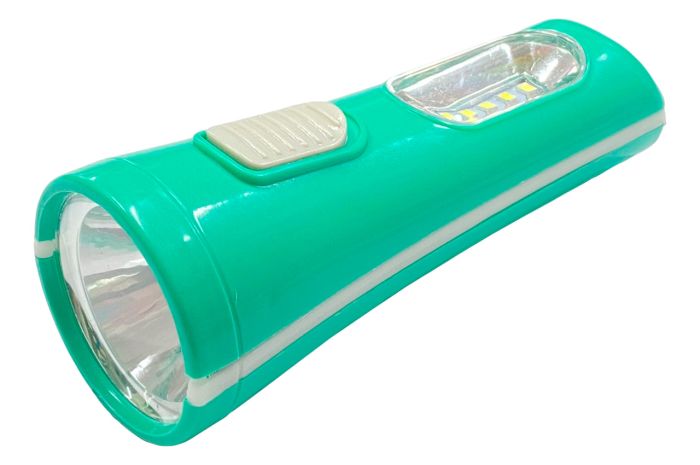 Ліхтар ручний Aoyate 125мм x 1LED x 5SMD x 2AA (174-ATY1288COB)