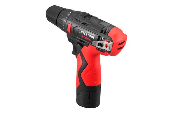 Шуруповерт аккумуляторный Intertool-Storm 12В x 0.8-10мм (WT-0310)