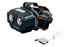 Ліхтар налобний акумуляторний 2*Р30+3*SMD (SQ-803)