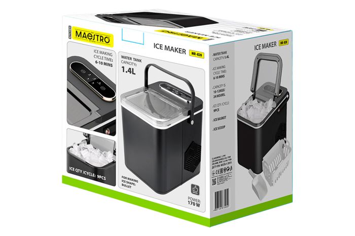 Генератор льоду Maestro 170Вт x 1.4л (MR-820)