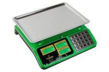 Ваги торговельні Crownberg 50кг металеві кнопки (115-СB5010)