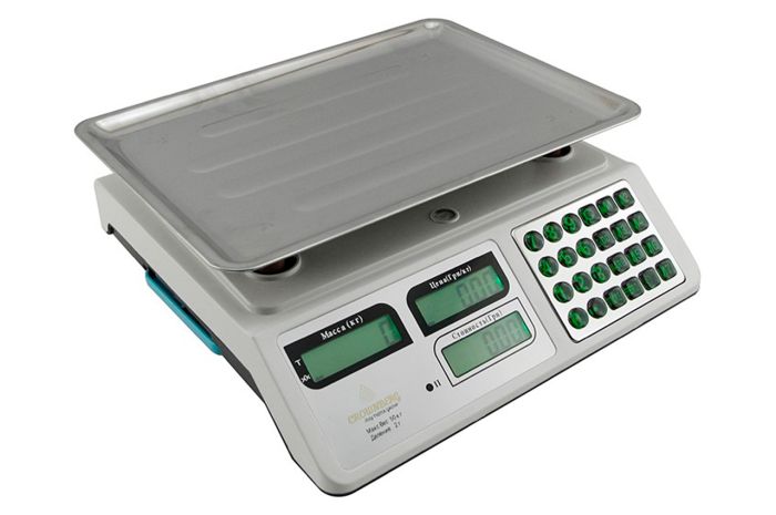 Ваги торговельні Crownberg 50кг x 6В (115-СB5006)