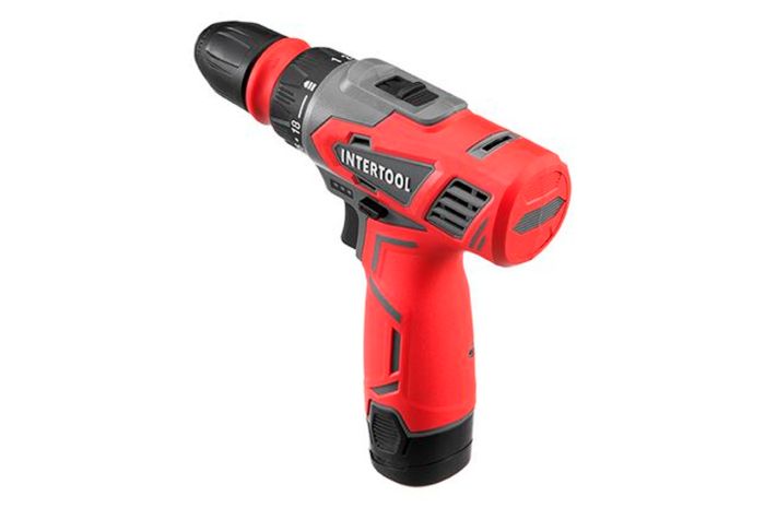 Шуруповерт аккумуляторный Intertool 12В x 1.5Ач Li-Ion DFR (DT-0314)