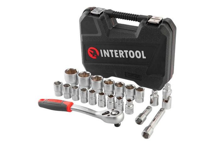 Набор инструмента Intertool 1/2" x 21ед Diy (ET-9021)