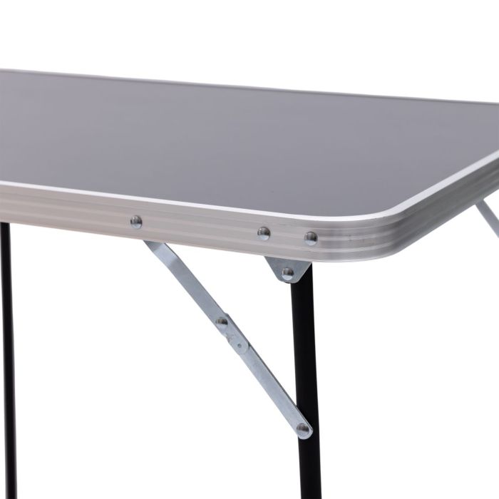 Стіл для пікніка розкладний 80×60×5.5 (см) Чорний Lugi JY-8060B