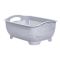 Кошик-друшлак 2 в 1 для миття овочів, фруктів і зелені 29,5×21×11 (см) Білий HP-45-6W