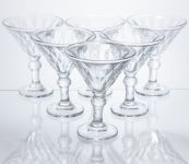 Набір келихів для мартіні Classic Elegance 6 штук по 215 мл коктейльні HP-17-57