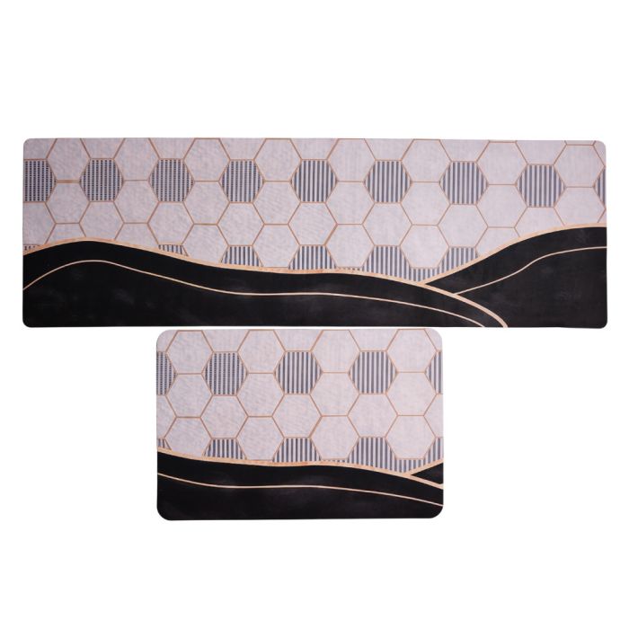 Набір килимків діатомітових для кухні Honeycomb 58*38 см/118*38 см Yiwu HP-42-208