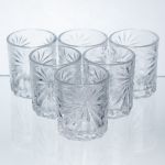 Набір чарок для віскі Shot glass 6 штук по 75 мл HP-17-34