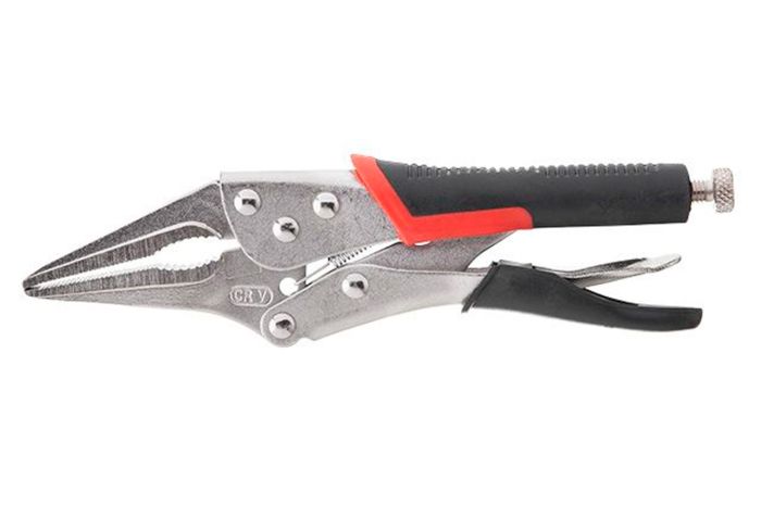 Клещи зажимные Intertool 230 мм универсальные удлиненные (UT-5204)