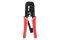 Кліщі для обпресування штекерів Intertool RJ11 (4P) RJ12 (6P) RJ45 (8P) (HT-7052)