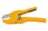 Труборіз Mastertool для PVC труб 3-42 мм (жовтий) (74-0311)