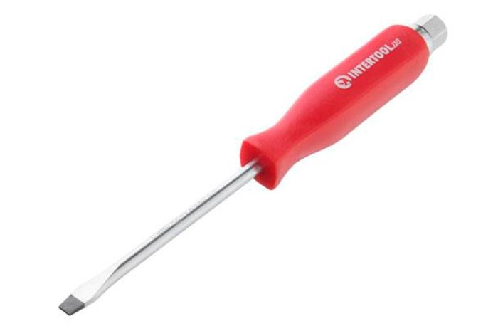 Викрутка Intertool шліцьова ударна SL6 х 100 мм (HT-0482)