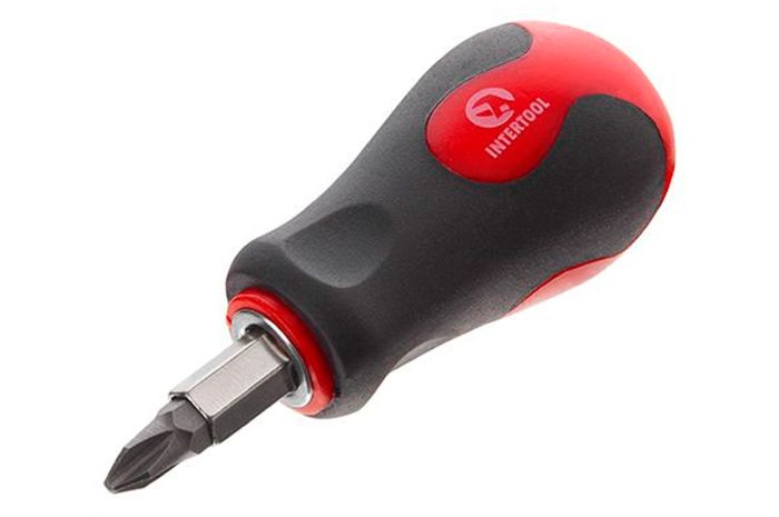 Отвертка Intertool 4-в-1 мини (VT-1010)