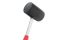 Киянка Intertool 680 г х 80 мм Чорна ручка метал (HT-0232)