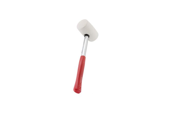 Киянка Intertool 450 г х 65 мм белая ручка металл (HT-0227)