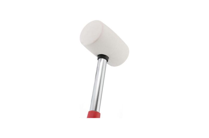 Киянка Intertool 450 г х 65 мм белая ручка металл (HT-0227)
