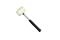 Киянка Intertool 450 г х 65 мм белая ручка металл (HT-0227)
