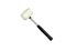 Киянка Intertool 450 г х 65 мм белая ручка металл (HT-0227)