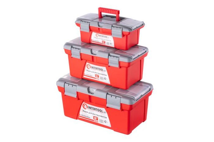 Комплект ящиков Intertool 13" 16" 18" (3 шт.) BX-0403 (BX-0403)