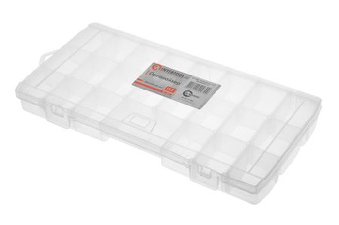 Організатор Intertool прозорий 15.5" 385 х 200 х 50 мм (BX-4007)