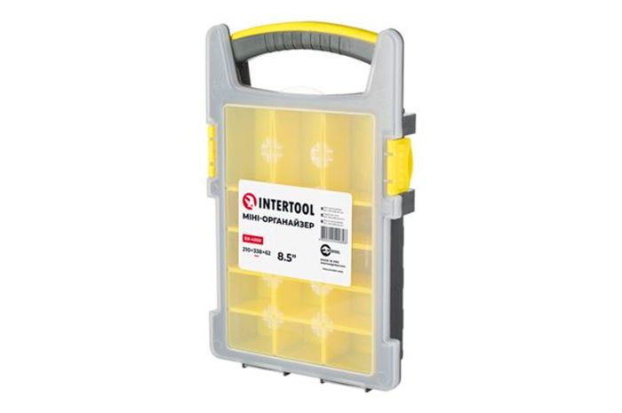 Органайзер Intertool 8.5" 210 х 338 х 62 мм (BX-4008)