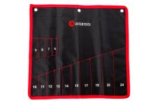 Чохол для гайкових ключів Intertool 14 кишень 430 х 430 мм (BX-9009)