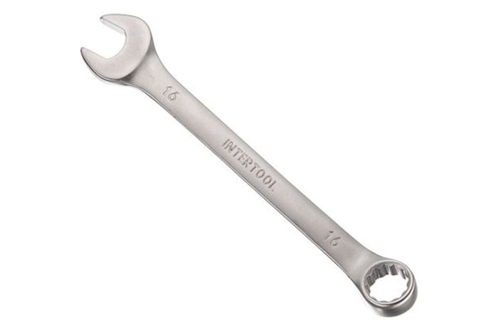 Ключ рожково-накидний Intertool 16 мм (HT-1216)