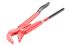 Ключ трубный Intertool рычажный 45° х 1.5" (XT-2115)